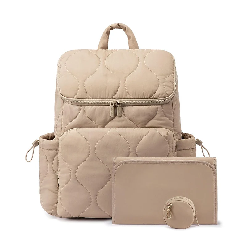 Quilted Multi-Compartment Day Backpack Stornfield