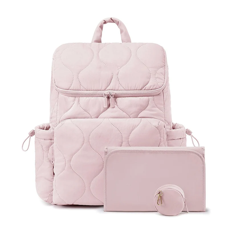 Quilted Multi-Compartment Day Backpack Stornfield