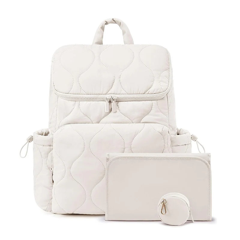 Quilted Multi-Compartment Day Backpack Stornfield