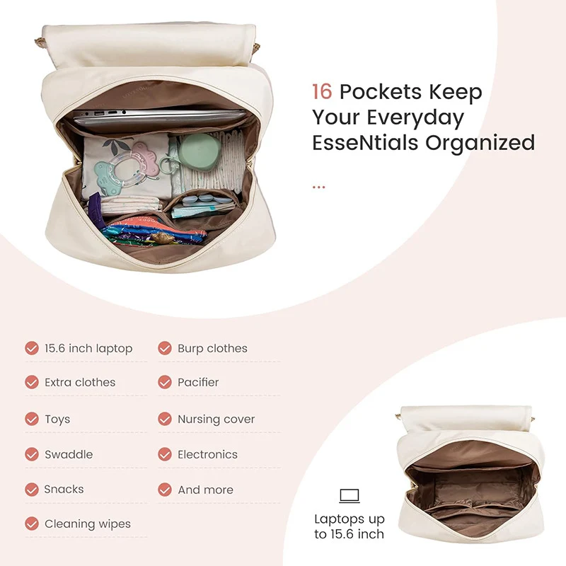 Multifunctional Quilted Backpack Stornfield