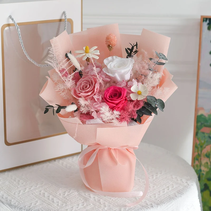 Elegant Faux Flower Bouquet