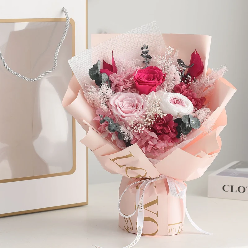 Elegant Faux Flower Bouquet