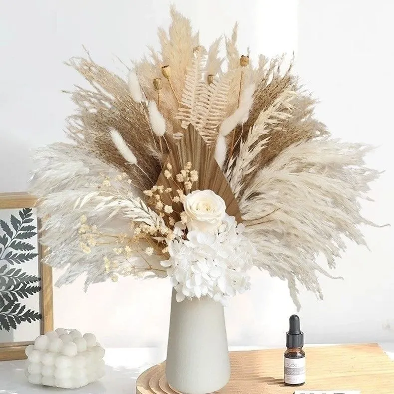Elegant Dried Flower Centerpiece Arrangement