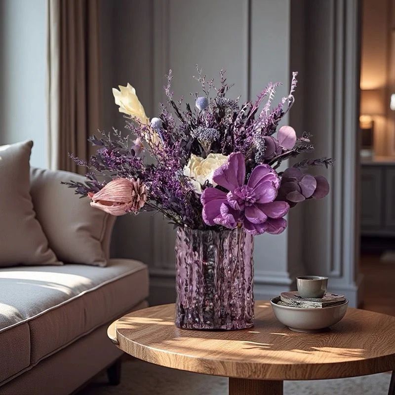 Elegant Dried Floral Display Arrangement
