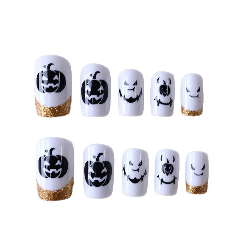 Halloween-Themen Dekorative Nagelverzierungen Karnz