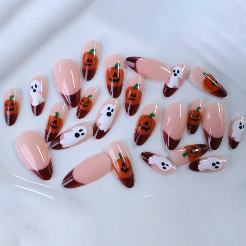 Halloween-Themen Künstlerische Nagelverbesserungen Karnz