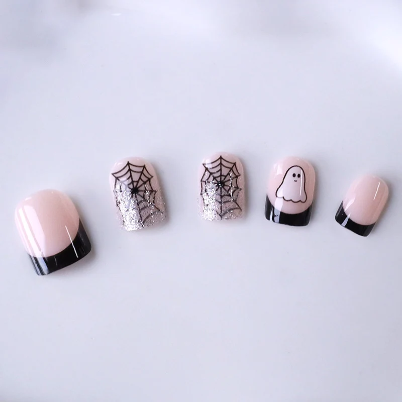 Halloween-Themen Acryl-Nagelkunstset Karnz