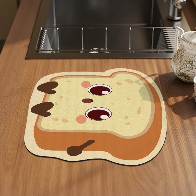 Cute Donut-Shaped Non‑Slip Heat-Resistant Table Placemat