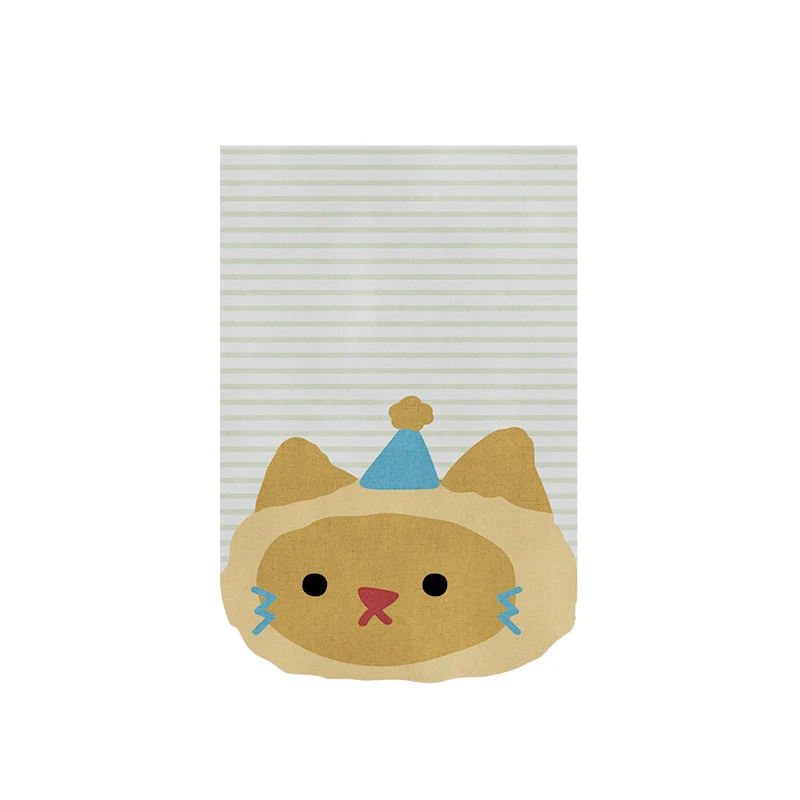 Cute Cartoon Cat Chef Cotton Kitchen Tea Towel