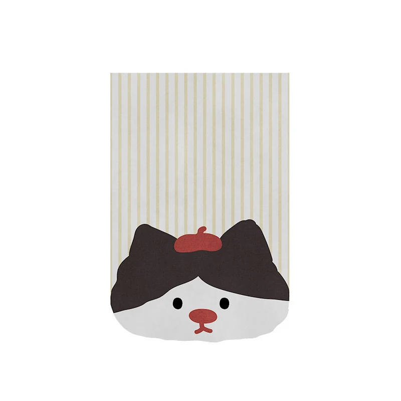 Cute Cartoon Cat Chef Cotton Kitchen Tea Towel