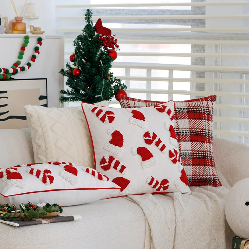 Square plush cushion cover Stornfield