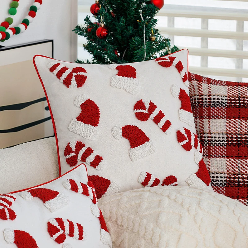 Square plush cushion cover Stornfield