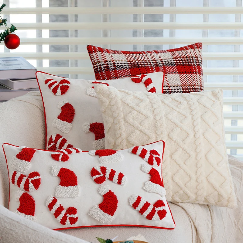 Square plush cushion cover Stornfield