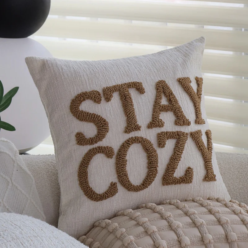 Square decorative cushion cover Stornfield
