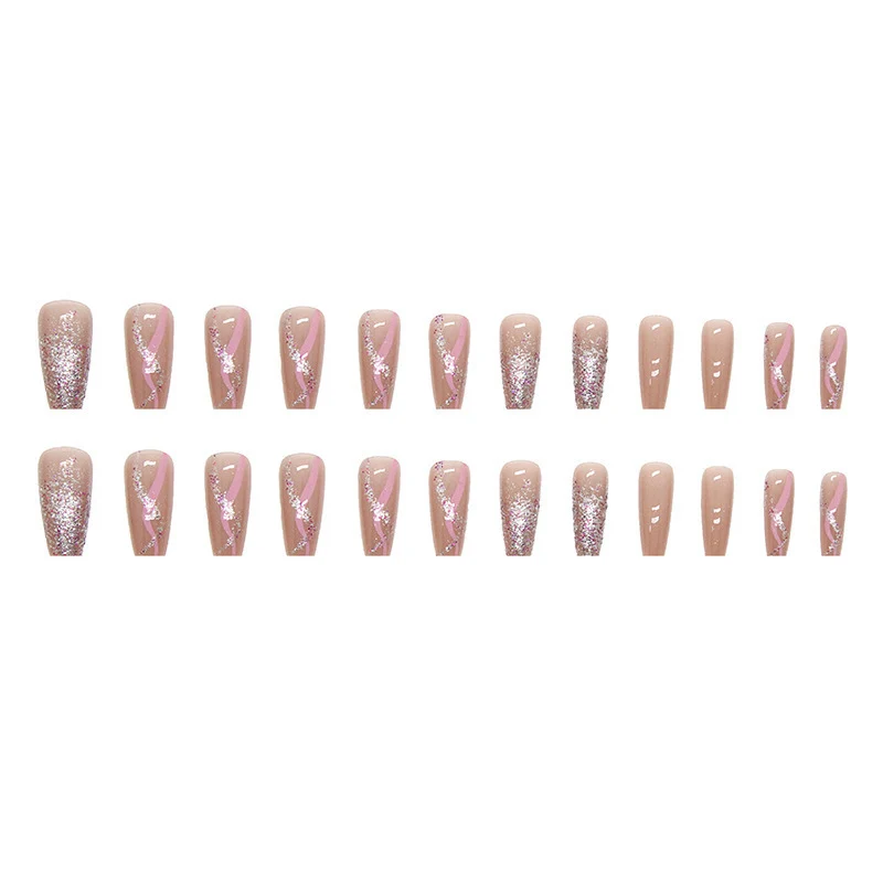 Glamouröse Langanhaltende Acryl-Nagelkunst-Verstärkungen Karnz