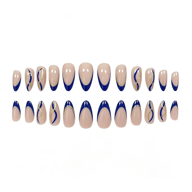 Artistic French Tip Nail Enhancements Stornfield
