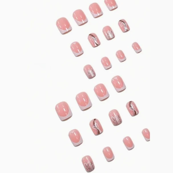 Artistic French Tip Nail Art Stornfield