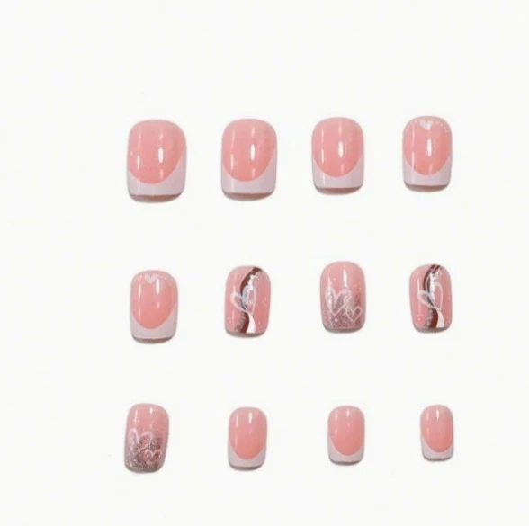 Artistic French Tip Nail Art Stornfield