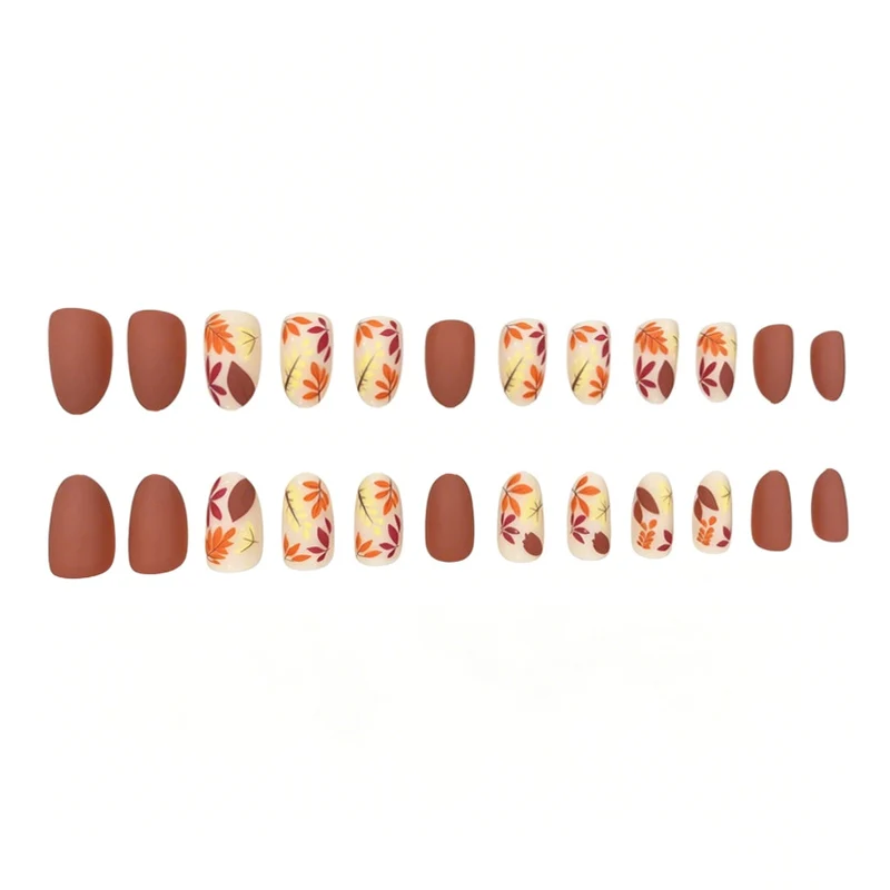Artistic Floral Overlay Nail Enhancements Stornfield