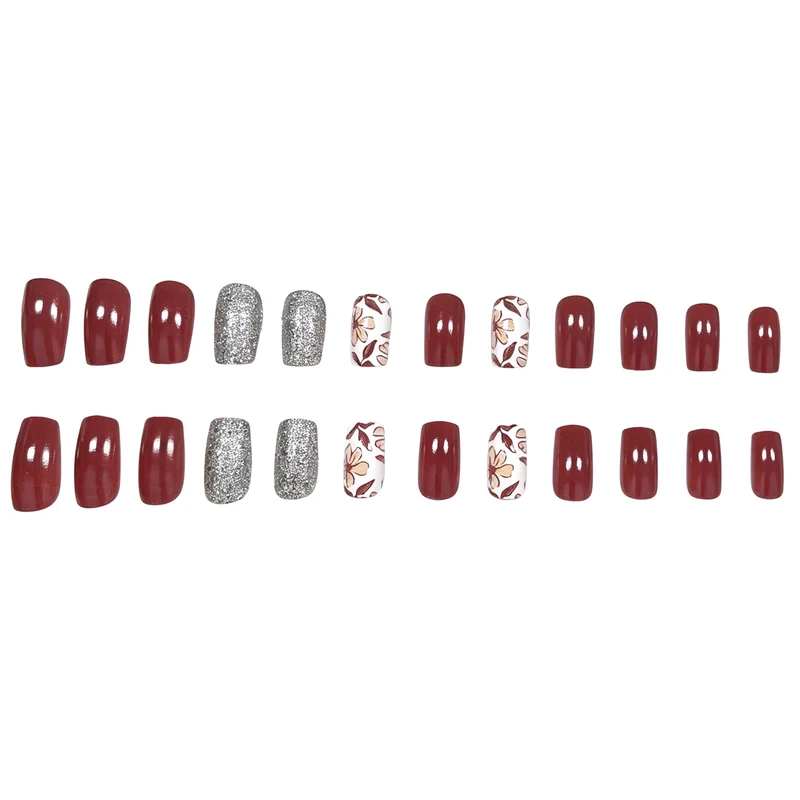 Artistic Floral Nail Design Stornfield