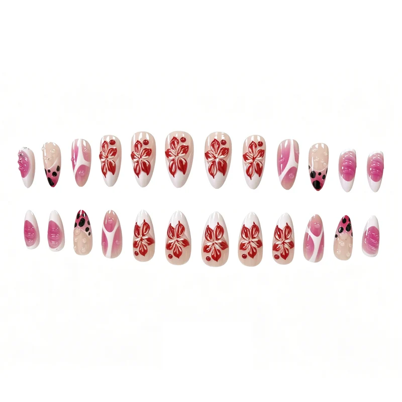 Artistic Floral Nail Art Enhancements Stornfield 1789915352