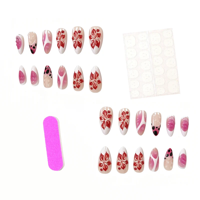Artistic Floral Nail Art Enhancements Stornfield 1789915352
