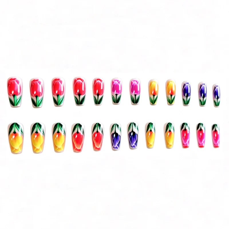 Artistic Floral Nail Art Stornfield