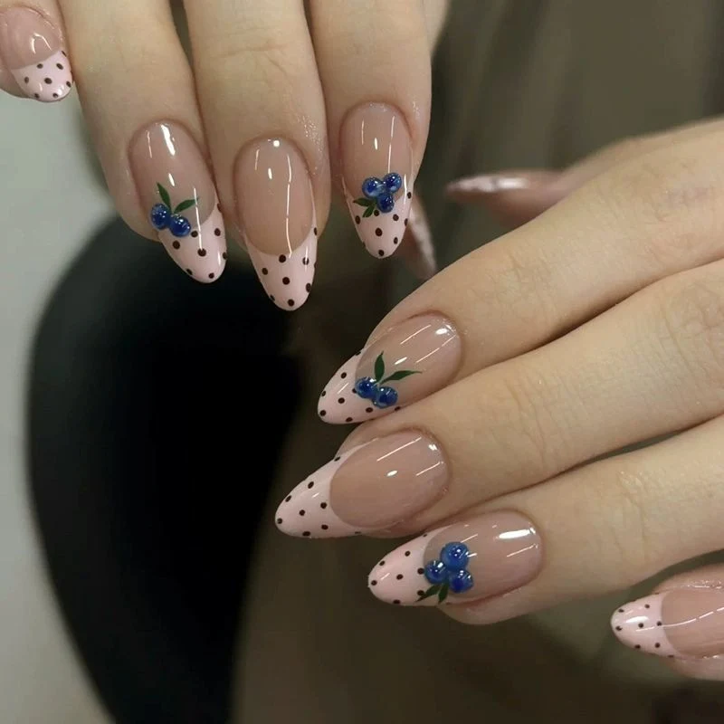 Artistic Floral Design Nail Enhancement Stornfield
