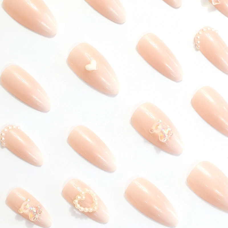 Artistic Decorative Stiletto Nail Extensions Stornfield