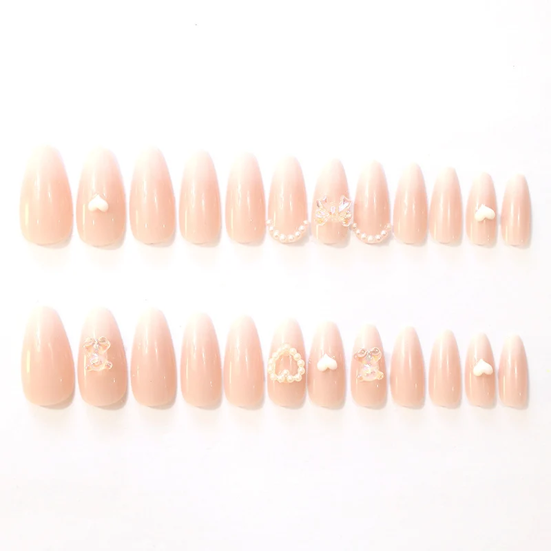 Artistic Decorative Stiletto Nail Extensions Stornfield