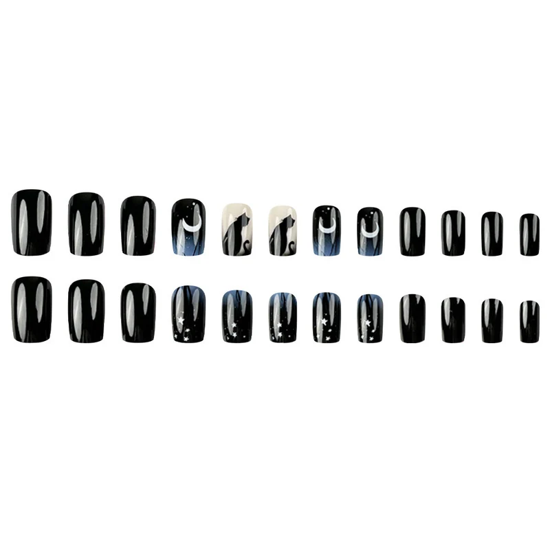 Artistic Cat-Themed Nail Art Enhancements Stornfield