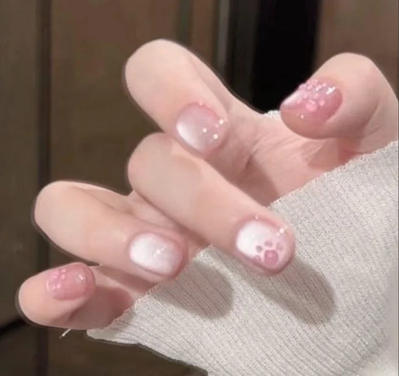 Artistic Cat and Dog Themed Nail Art Extensions Stornfield