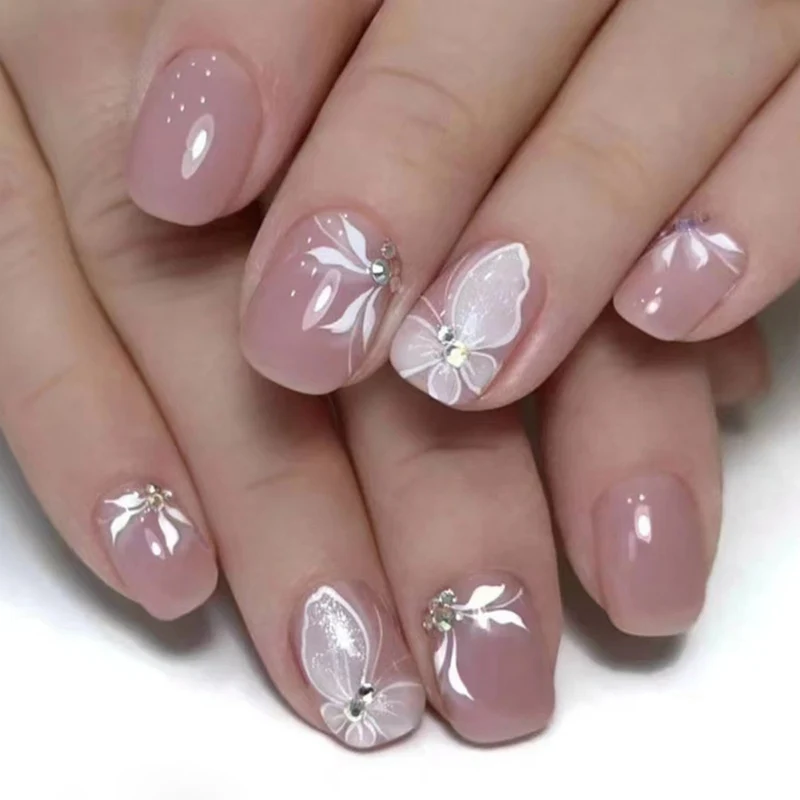 Artistic Butterfly Nail Art Stornfield
