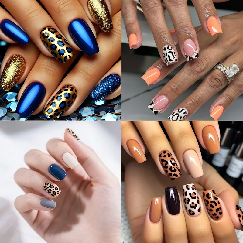 Artistic Animal Print Nail Art Set Stornfield