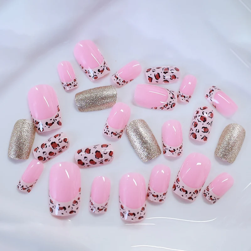 Artistic Animal Print Nail Art Enhancements Stornfield