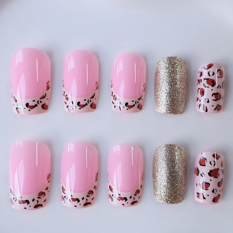 Artistic Animal Print Nail Art Enhancements Stornfield