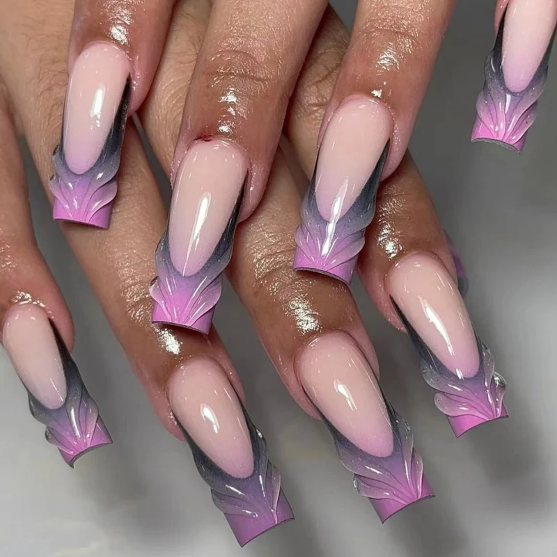 Artistic Acrylic Nail Extensions Stornfield