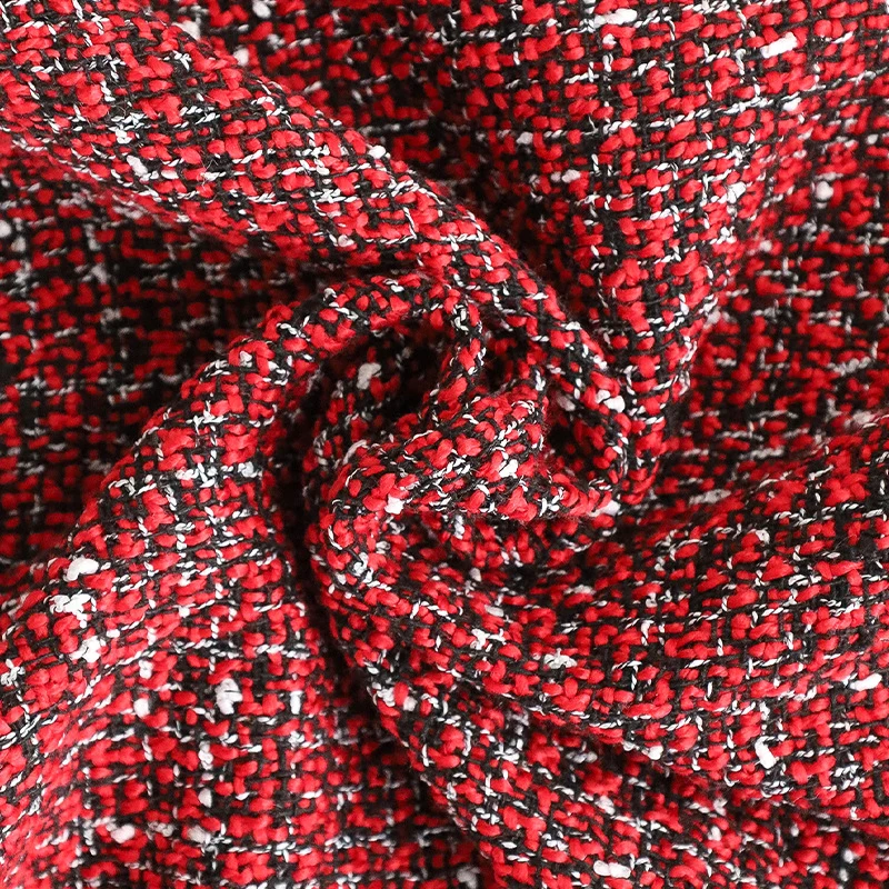 Square Boucle Tweed Cushion Cover with Structured Fabric Look and Hidden Zipper Stornfield