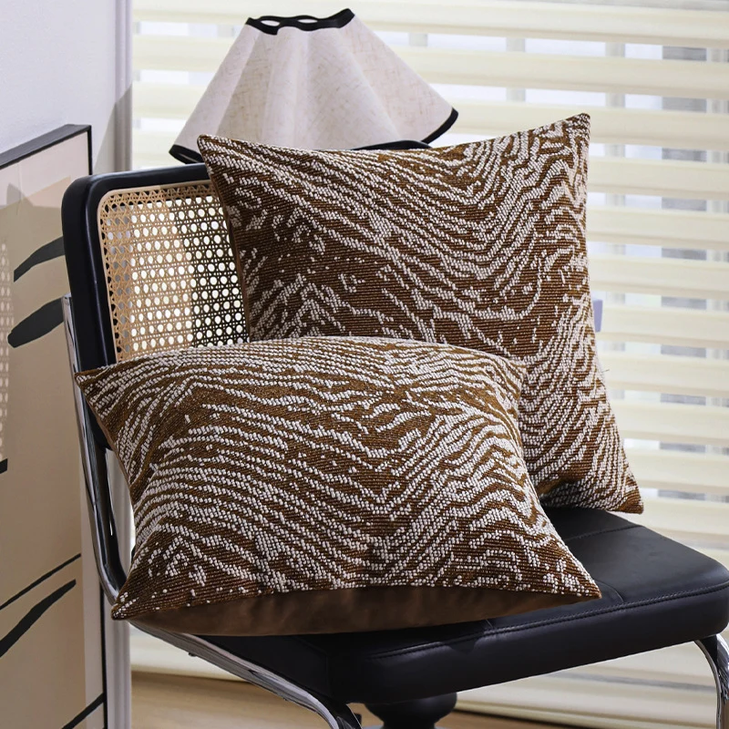 Luxurious faux fur pillowcase rectangular particularly soft Stornfield