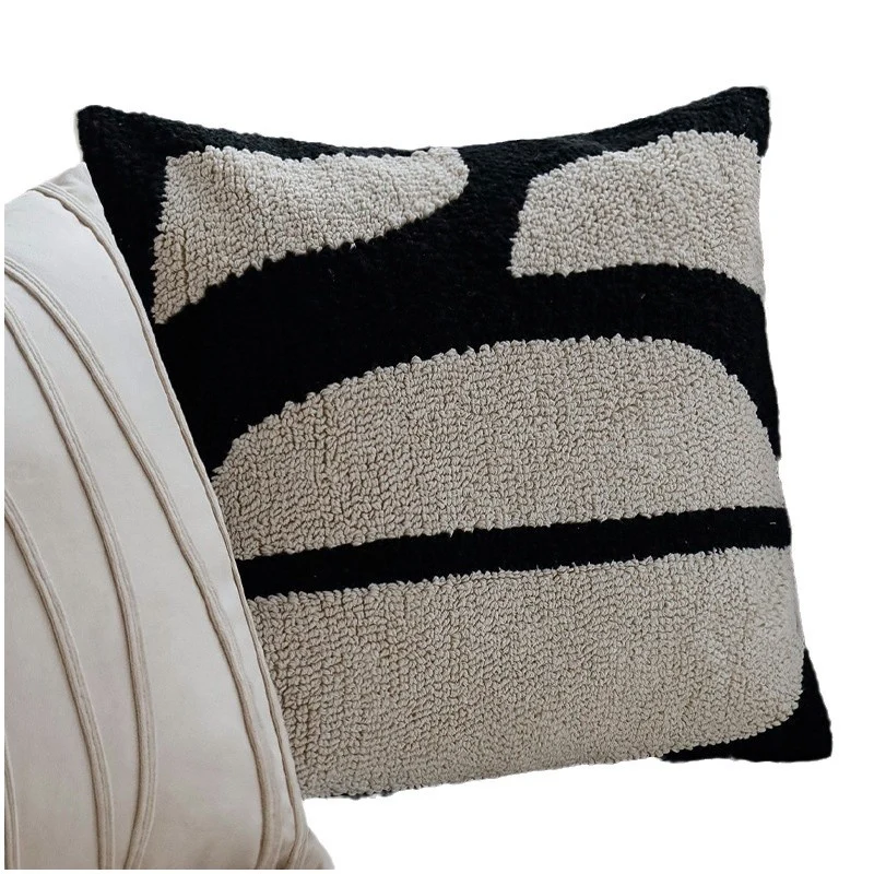 Luxurious faux fur pillowcase rectangular particularly soft Stornfield