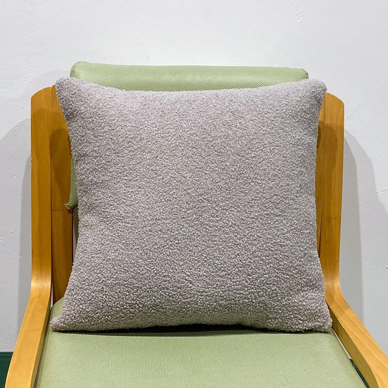Cuddle cushion with teddy fleece cover and soft polyester filling Stornfield