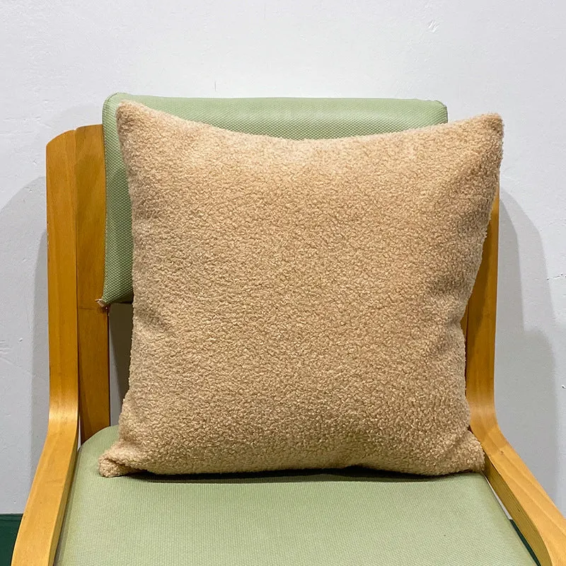 Cuddle cushion with teddy fleece cover and soft polyester filling Stornfield