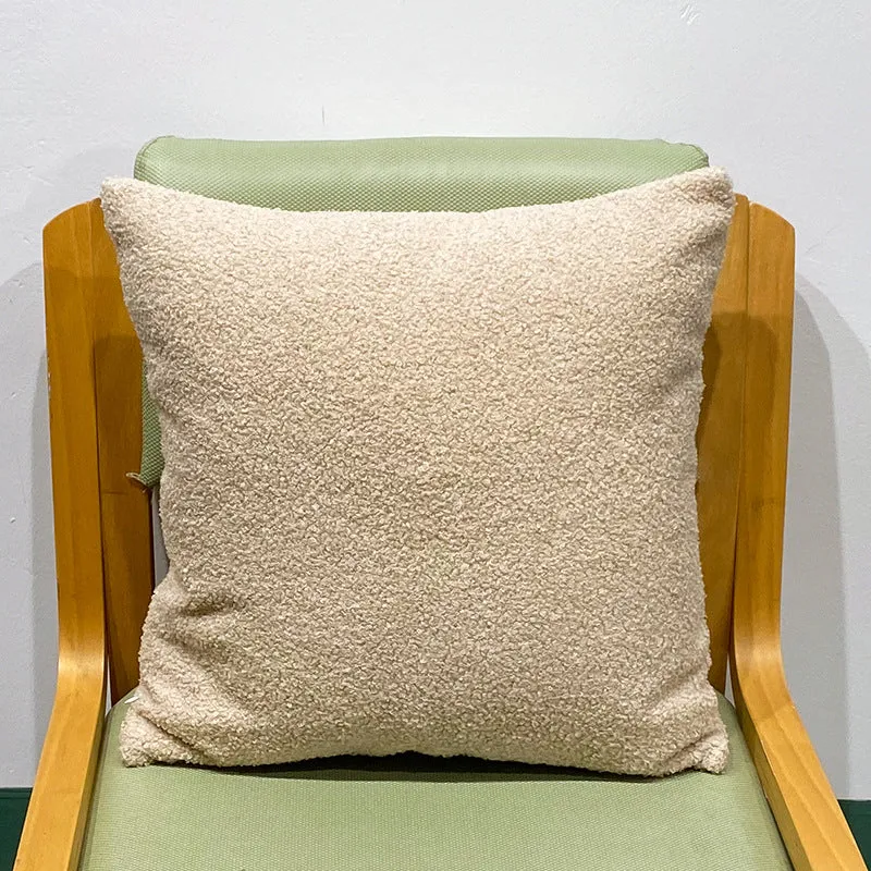 Cuddle cushion with teddy fleece cover and soft polyester filling Stornfield