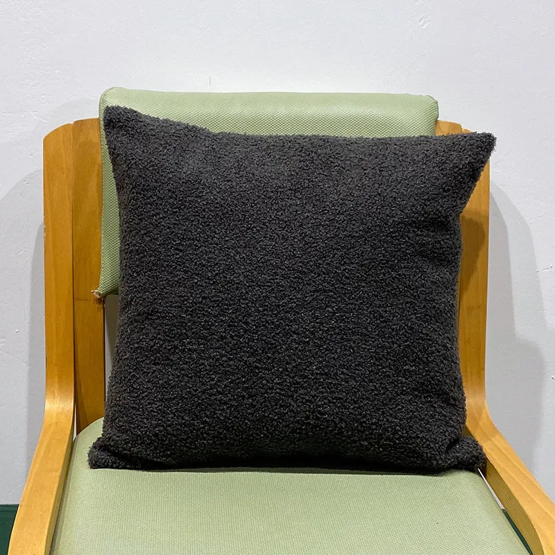 Cuddle cushion with teddy fleece cover and soft polyester filling Stornfield