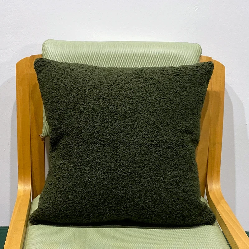 Cuddle cushion with teddy fleece cover and soft polyester filling Stornfield