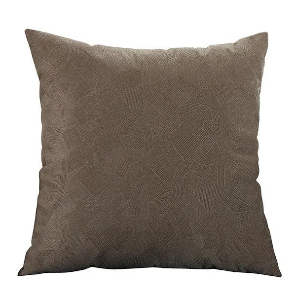 Comfort decorative pillow cover with fine chevron relief made of chenille fabric Stornfield