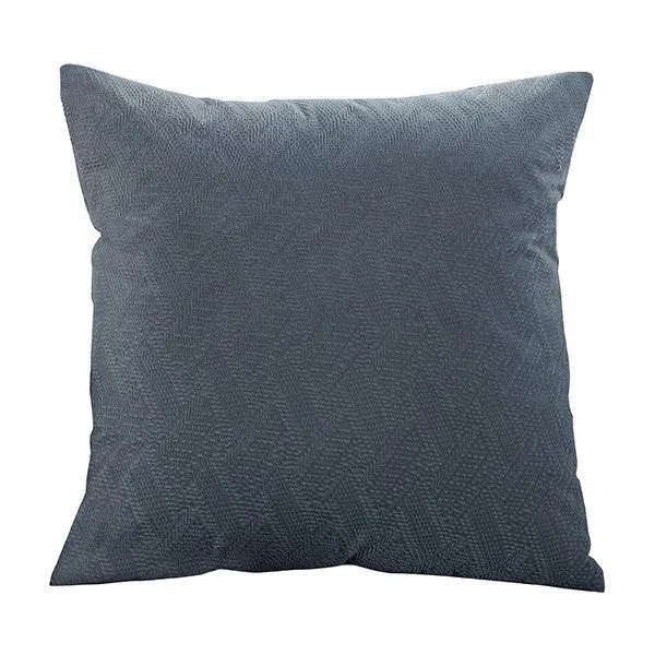 Comfort decorative pillow cover with fine chevron relief made of chenille fabric Stornfield