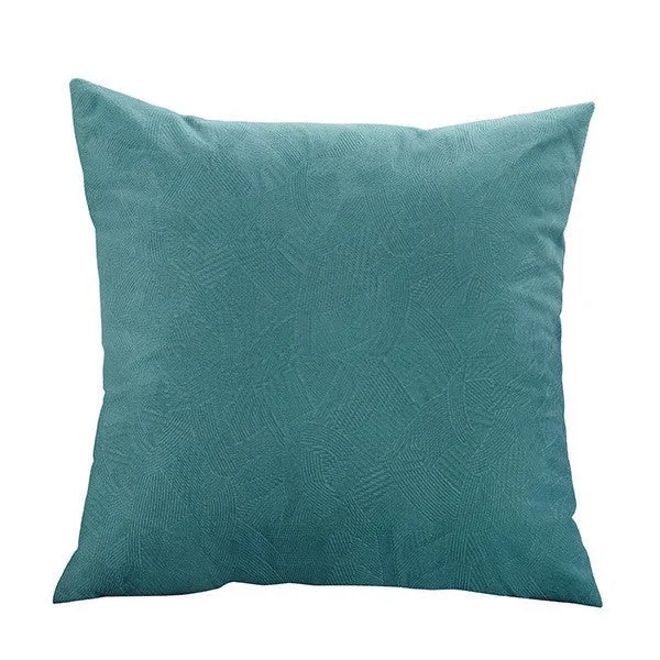 Comfort decorative pillow cover with fine chevron relief made of chenille fabric Stornfield