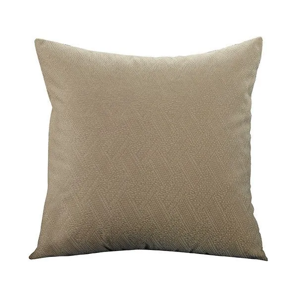 Comfort decorative pillow cover with fine chevron relief made of chenille fabric Stornfield