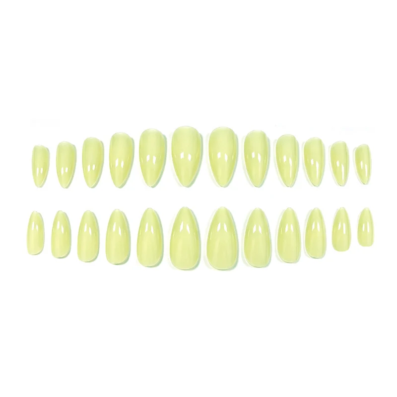 Luxurious Almond-Shaped Press-On Nail Enhancements Stornfield